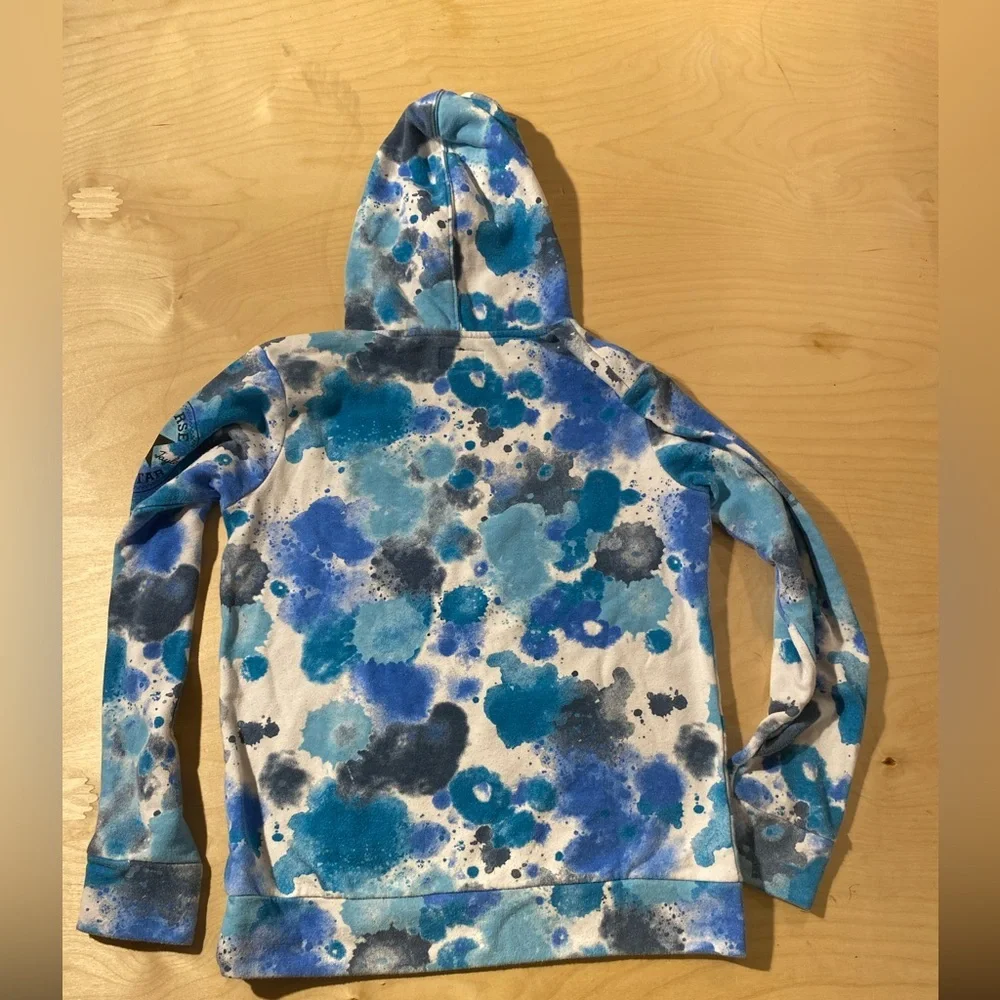 Converse Blue Camouflage Hoodie Sweatshirt XL (13-15 yrs) (ND)